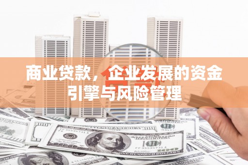 高邮商业贷款，企业发展的资金引擎与风险管理
