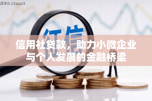 高邮信用社贷款，助力小微企业与个人发展的金融桥梁