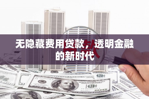 高邮无隐藏费用贷款，透明金融的新时代