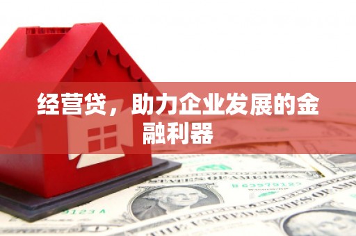 高邮经营贷，助力企业发展的金融利器