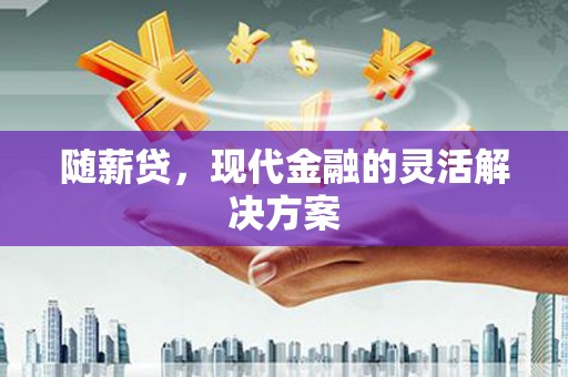 高邮随薪贷，现代金融的灵活解决方案