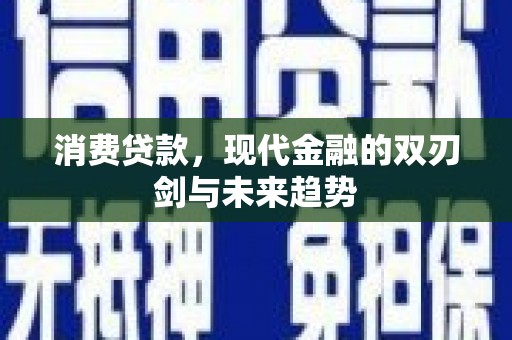 高邮消费贷款，现代金融的双刃剑与未来趋势