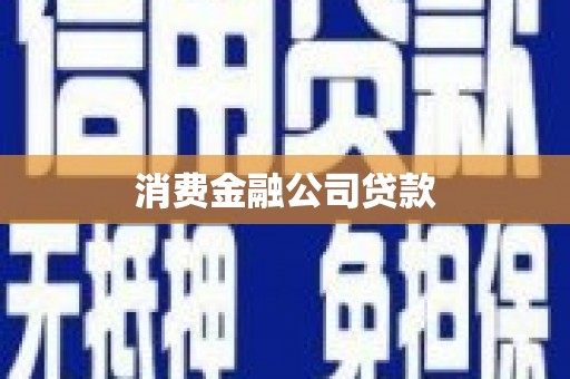 高邮消费金融公司贷款