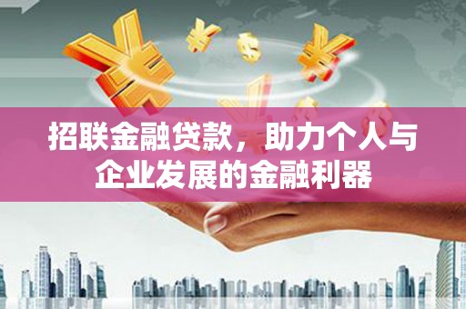 高邮招联金融贷款，助力个人与企业发展的金融利器