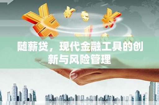 高邮随薪贷，现代金融工具的创新与风险管理