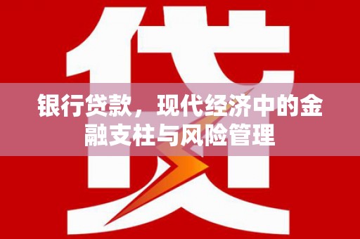 高邮银行贷款，现代经济中的金融支柱与风险管理