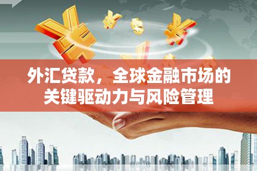 高邮外汇贷款，全球金融市场的关键驱动力与风险管理