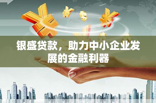 高邮银盛贷款，助力中小企业发展的金融利器