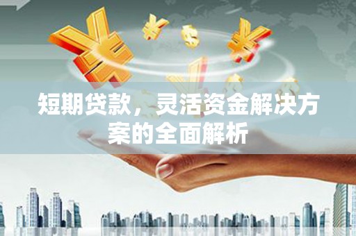 高邮短期贷款，灵活资金解决方案的全面解析