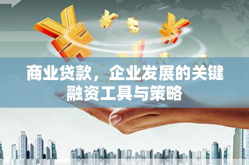 高邮商业贷款，企业发展的关键融资工具与策略