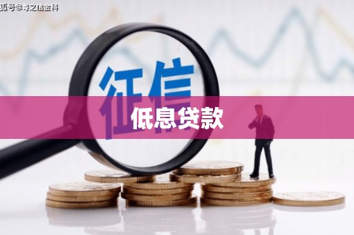 高邮低息贷款