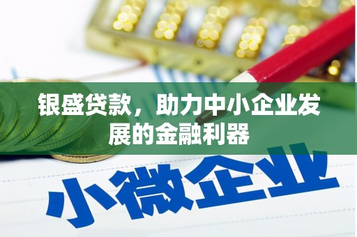 高邮银盛贷款，助力中小企业发展的金融利器