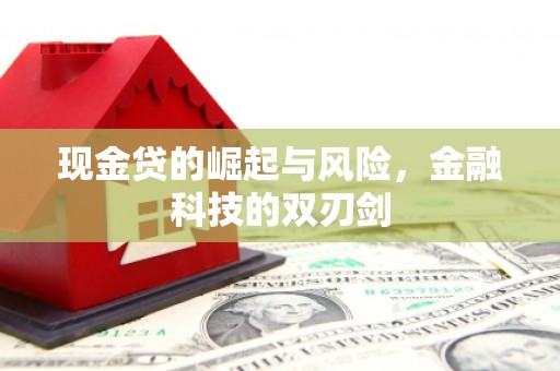高邮现金贷的崛起与风险，金融科技的双刃剑