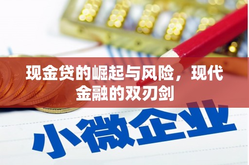 高邮现金贷的崛起与风险，现代金融的双刃剑