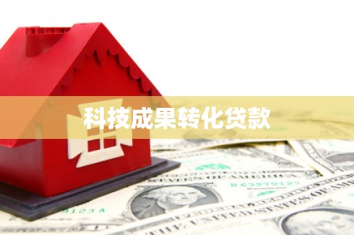 高邮科技成果转化贷款