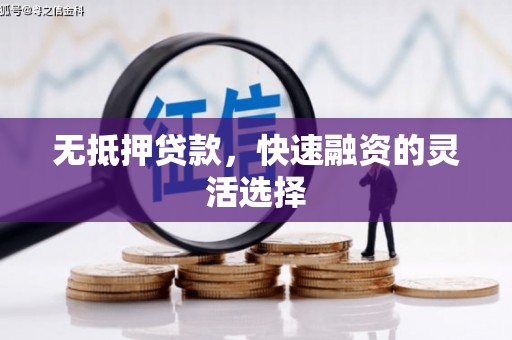 高邮无抵押贷款，快速融资的灵活选择