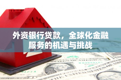 高邮外资银行贷款，全球化金融服务的机遇与挑战