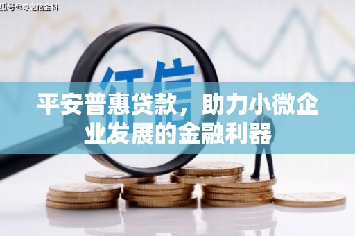高邮平安普惠贷款，助力小微企业发展的金融利器