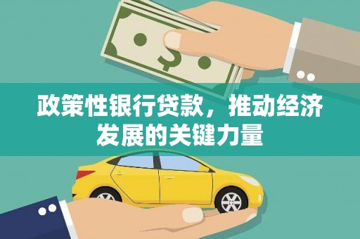 高邮政策性银行贷款，推动经济发展的关键力量