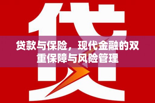 高邮贷款与保险，现代金融的双重保障与风险管理