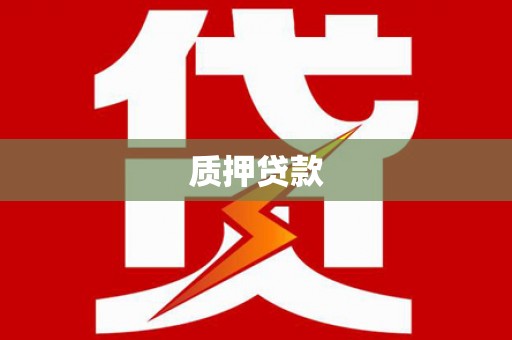 高邮质押贷款