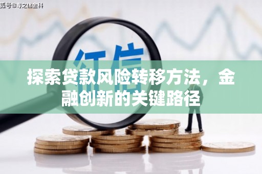 高邮探索贷款风险转移方法，金融创新的关键路径