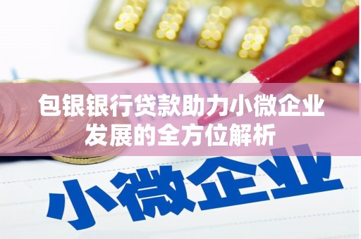高邮包银银行贷款助力小微企业发展的全方位解析