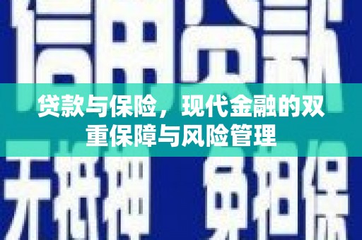 高邮贷款与保险，现代金融的双重保障与风险管理