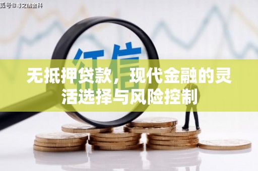 高邮无抵押贷款，现代金融的灵活选择与风险控制
