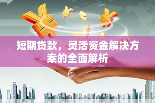 高邮短期贷款，灵活资金解决方案的全面解析