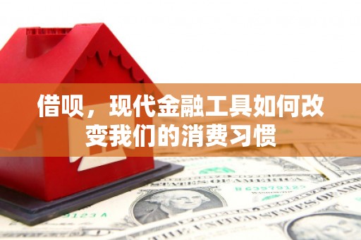 高邮借呗，现代金融工具如何改变我们的消费习惯