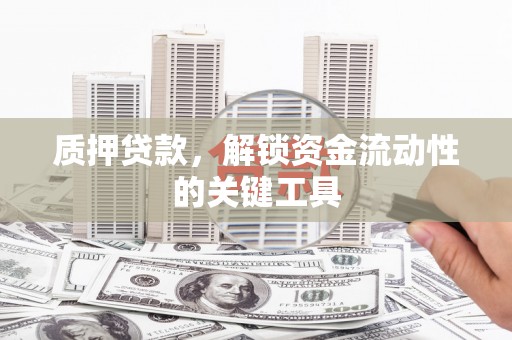高邮质押贷款，解锁资金流动性的关键工具