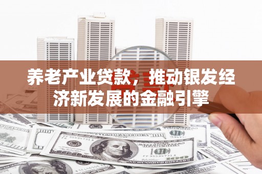 高邮养老产业贷款，推动银发经济新发展的金融引擎