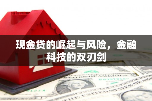 高邮现金贷的崛起与风险，金融科技的双刃剑
