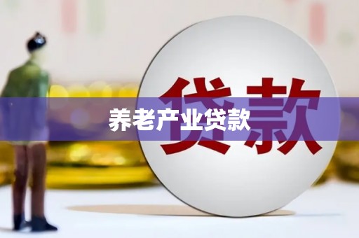 高邮养老产业贷款